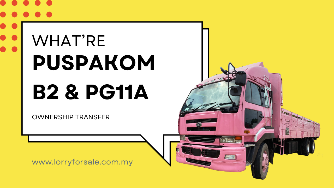 Puspakom B2 and PG11A