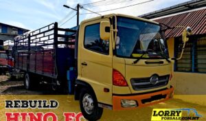 Rebuild Hino FC Wooden Cargo Crane 2.9T