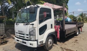 [Lorry Crane]Rebuild Isuzu FRR90 3ton Cable Crane