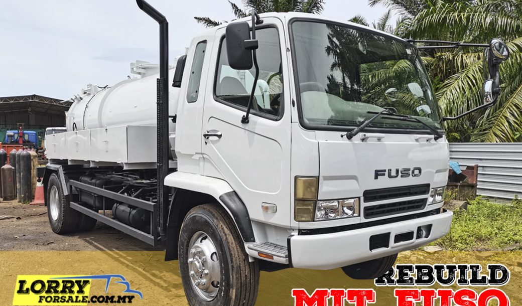 Rebuild Mitsubishi FM658 w/ 8000L Desludging Tanker