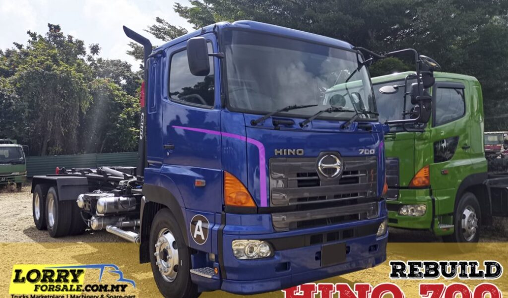 Rebuild Hino700 18tons Armroll/Hooklift