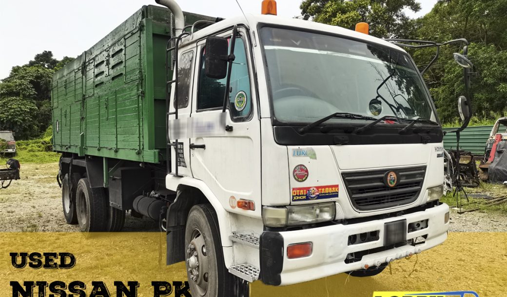 Used Local Nissan PK 19ft Tipper for Palm Oil (Kelapa Sawit) [CASH]