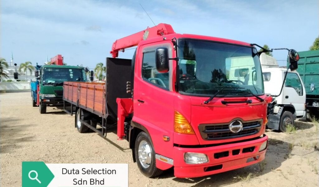 Rebuild Hino FC7 Cargo Crane Cable – 3 Stages