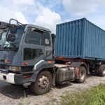 Nissan CK55 Prime Mover with Trailer Kontena