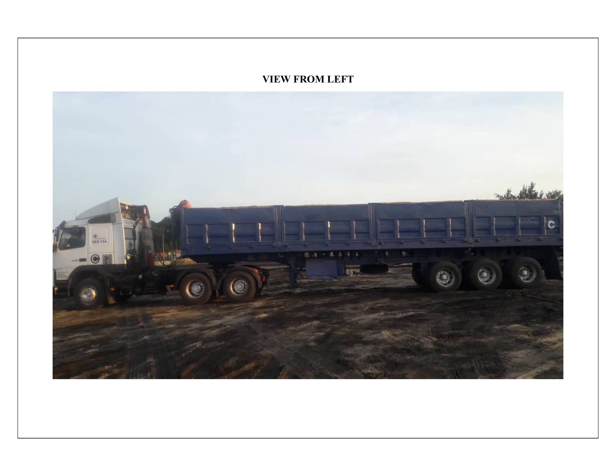 Used Volvo FMX440 /Zenith 3-Axles Side Tipping Semi Trailer - Thumbnail 2