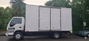 Isuzu NPR71 Steel Corrugated Box Van
