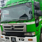FRONT 10 USED HINO FR1K K13C CARGO 2009